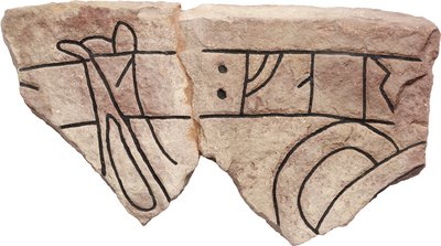 Rune stone fragment
